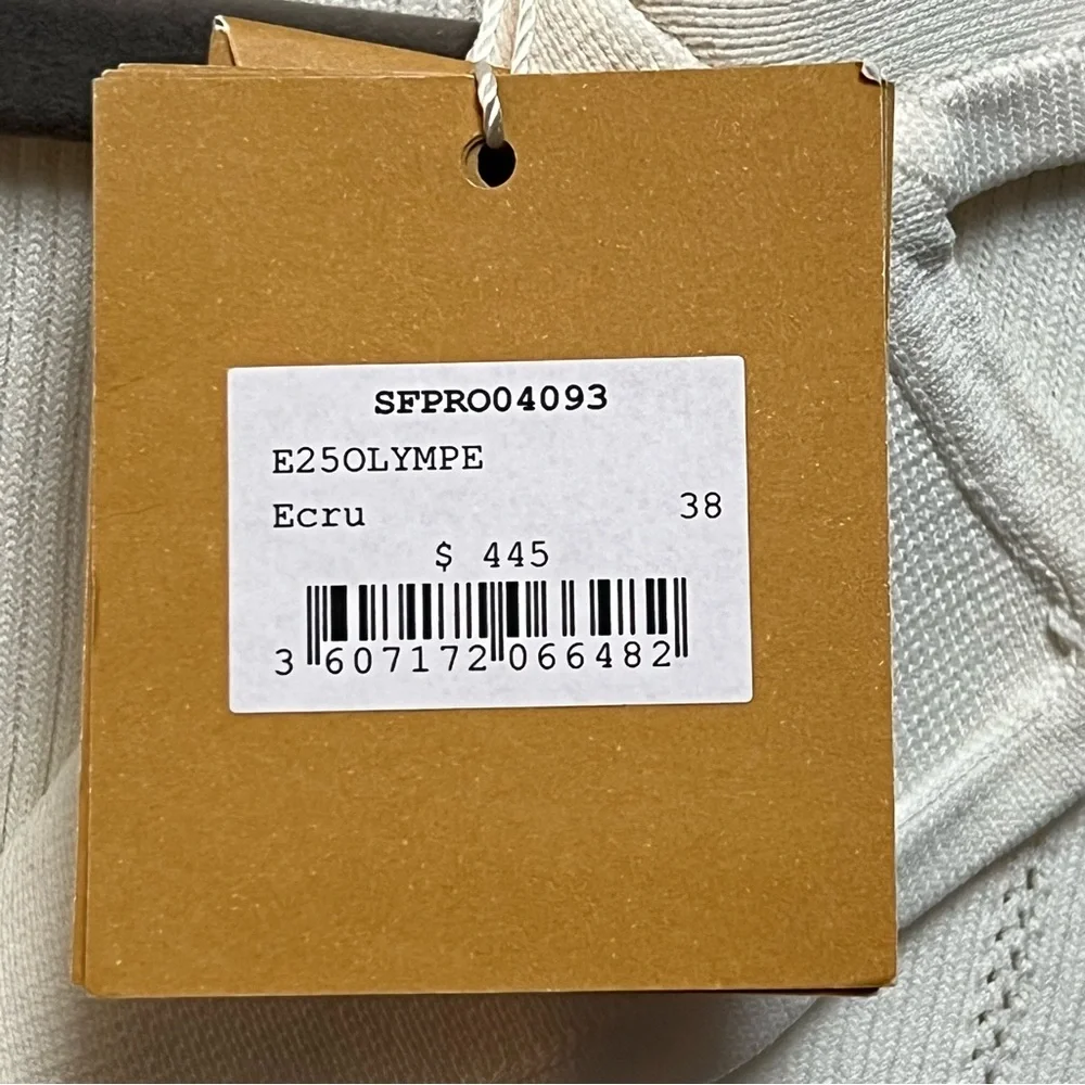 NWT Sandro Olympe Knit Maxi Dress $282 at Sandro/Bloomingdales—collar dirt marks - Picture 11 of 14